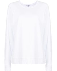 James Perse - French-terry Crewneck Sweatshirt - Lyst