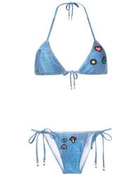 Amir Slama - Bikini Mit Patch - Lyst