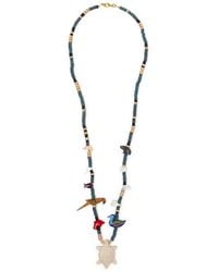 BLAKLACE - Beaded Animal Charm Necklace - Lyst