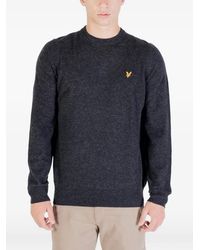 Lyle & Scott - Pullover Mit Logo-Patch - Lyst
