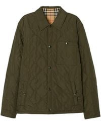 Burberry - Reversible Quilted Nylon Brighton Overshirt - Lyst