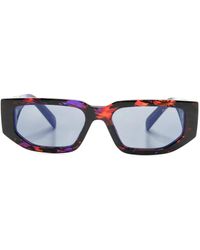 Prada - Spr09Z Rectangular-Frame Sunglasses - Lyst