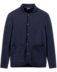 Giorgio Armani - Chaqueta Con Motivo Chevron - Lyst