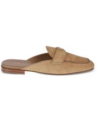Prada - Mules Mit Triangel-Logo - Lyst