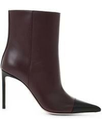 Francesco Russo - Contrast-Toe Ankle Boots - Lyst
