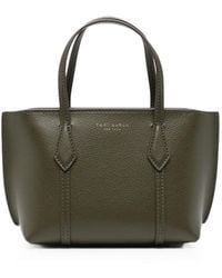 Tory Burch - Perry Pebbled-Leather Tote Bag - Lyst