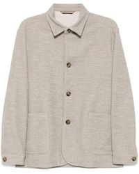 BOSS - Button-Up Jacket - Lyst