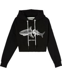 Palm Angels - Sudadera Shark Con Capucha - Lyst