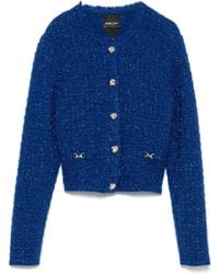 Marc Cain - Logo-Plaque Cardigan - Lyst