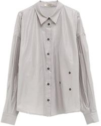 Paloma Wool - Donald Pleated-Sleeve Button-Detail Shirt - Lyst