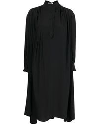 Vivetta - Asymmetric High-neck Shirt Dress - Lyst