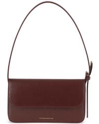 Victoria Beckham - Foldover-Top Shoulder Bag - Lyst