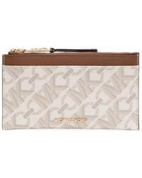 Michael Kors - Empire Lg Card Holder - Lyst