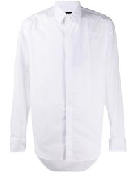 Giorgio Armani - Pleated-bib Formal Shirt - Lyst