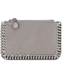 Stella McCartney - Falabella Chain-Trim Wallet - Lyst