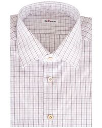 Kiton - Check-Pattern Shirt - Lyst
