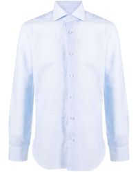 Barba Napoli - Linen-cotton-blend Shirt - Lyst
