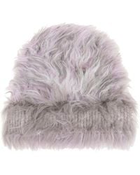 DIESEL - K-Alisseo Fluffy Knitted Beanie - Lyst