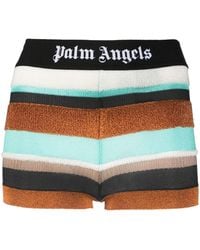 Palm Angels - Shorts With Stripes - Lyst