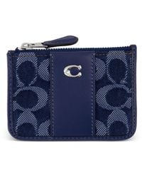 COACH - Cartera Signature ID mini - Lyst