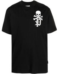 Philipp Plein - Ss Skull & Bones Round-neck T-shirt - Lyst