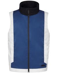 Billionaire - Gilet Zippé À Design Colour Block - Lyst