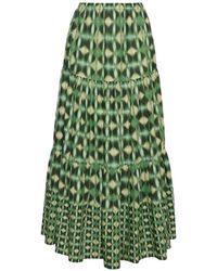 Cara Cara - Melanie Tiered Maxi Skirt - Lyst
