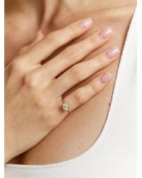 SOLO for Diamonds - Bague Sertie De Diamants Taille Ovale X Natalia Gotsii - Lyst