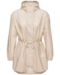 Moncler - Weteau Jas Met Capuchon En Trekkoord - Lyst