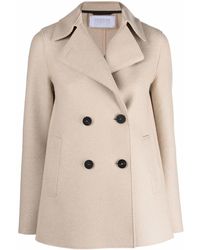 Harris Wharf London - Double-Breasted Fitted Jacket - Lyst