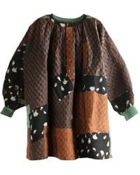 Commun's - Checks Patchwork Top - Lyst