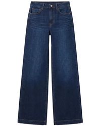 Reformation - Vaqueros Anchos Bex - Lyst