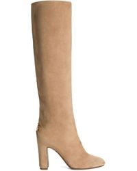 Dolce & Gabbana - 90Mm Block-Heel Boots - Lyst