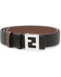 Fendi - Gürtel Mit Ff-Schnalle - Lyst