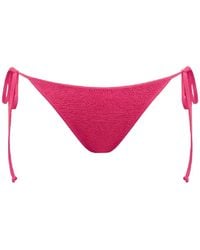 Bondeye - Anisha Textured Tie Bikini Bottom - Lyst