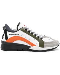 DSquared² - Legendary Panelled Sneakers - Lyst