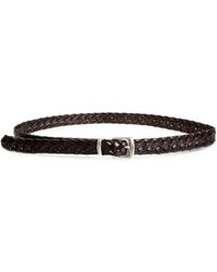 Woolrich - Woven Leather Belt - Lyst