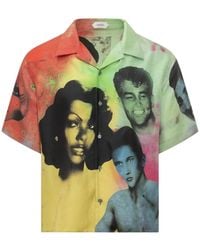 Versace - Shirt With Print - Lyst