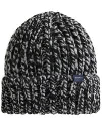 Woolrich - Ribbed-Knit Chunky Beanie Hat - Lyst