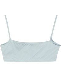 Paloma Wool - Utah Semi-Sheer Cropped Top - Lyst