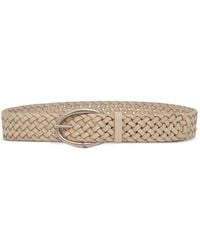 Orciani - Braided Leather Belt - Lyst
