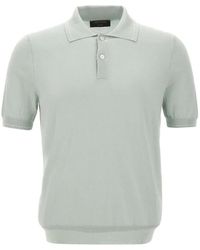 Gran Sasso - Short-Sleeve Polo Shirt - Lyst