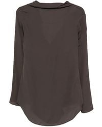 Ruohan - Pussy-Bow Long-Sleeve Blouse - Lyst