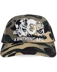A Bathing Ape - Baseball Cap - Lyst