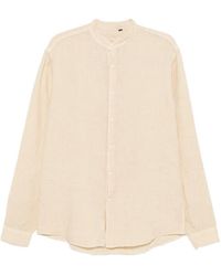 Costumein - Band-Collar Long-Sleeve Shirt - Lyst