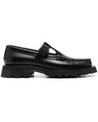 Hereu - Alber T-bar Leather Loafers - Lyst