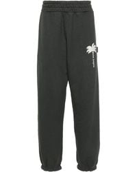 Palm Angels - The Palm Cotton Track Trousers - Lyst
