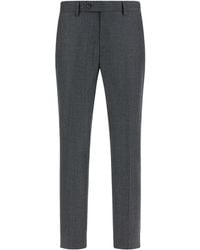 BOGGI - Bird's Eye Wool Trousers - Lyst