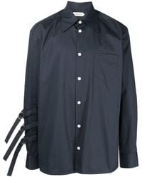 NAMACHEKO - Buckle-sleeve Detail Shirt - Lyst