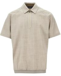 Sease - Half-Zip Polo Shirt - Lyst